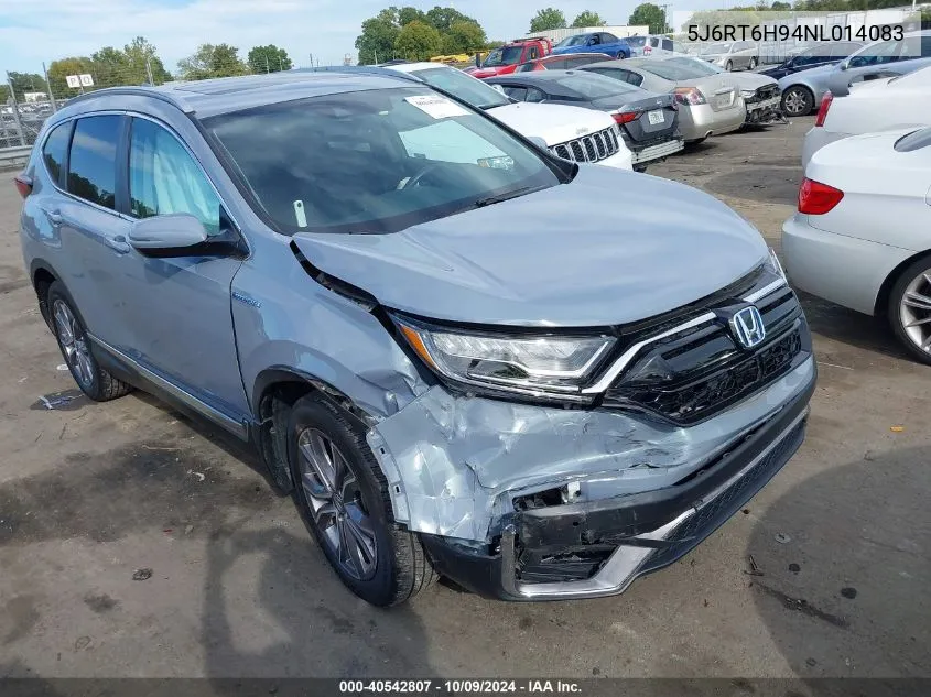 2022 Honda Cr-V Hybrid Touring VIN: 5J6RT6H94NL014083 Lot: 40542807