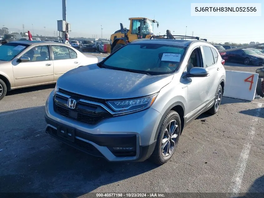 2022 Honda Cr-V Hybrid Ex-L VIN: 5J6RT6H83NL052556 Lot: 40577198