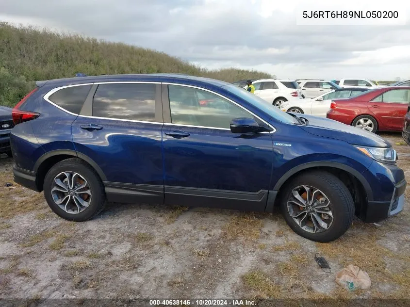 2022 Honda Cr-V Exl VIN: 5J6RT6H89NL050200 Lot: 40638146