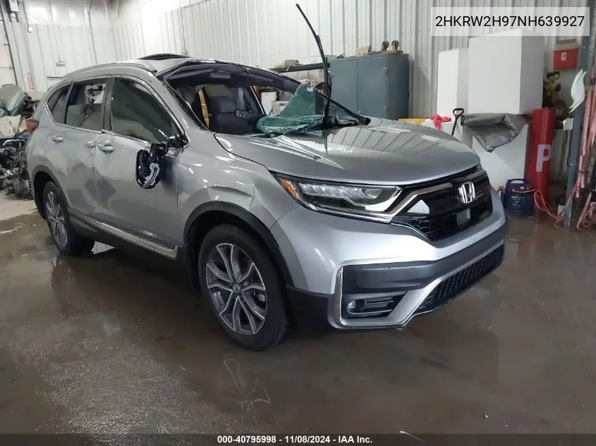 2022 Honda Cr-V Awd Touring VIN: 2HKRW2H97NH639927 Lot: 40795998