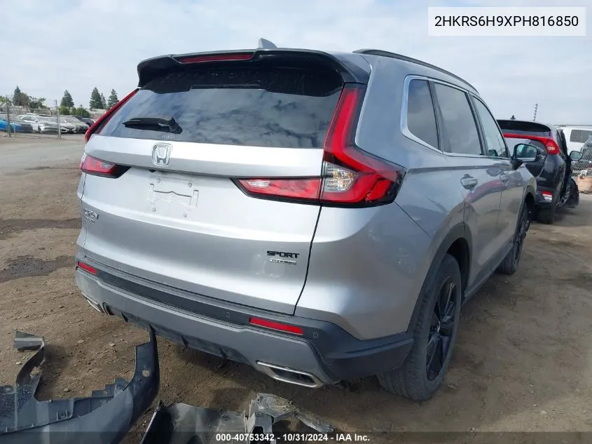 2023 Honda Cr-V Hybrid Sport Touring VIN: 2HKRS6H9XPH816850 Lot: 40753342