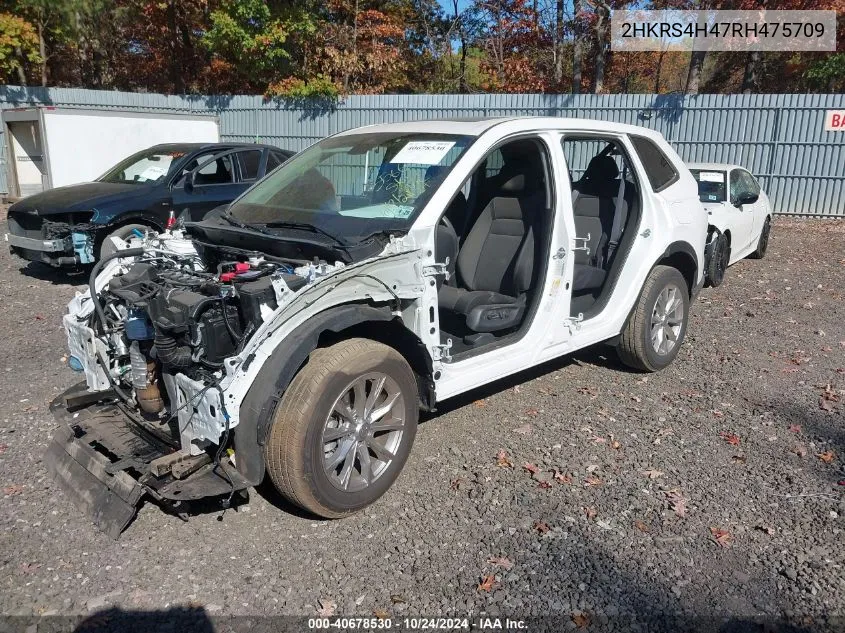 2HKRS4H47RH475709 2024 Honda Cr-V Ex Awd