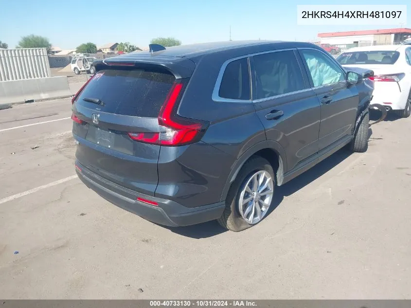 2HKRS4H4XRH481097 2024 Honda Cr-V Ex Awd