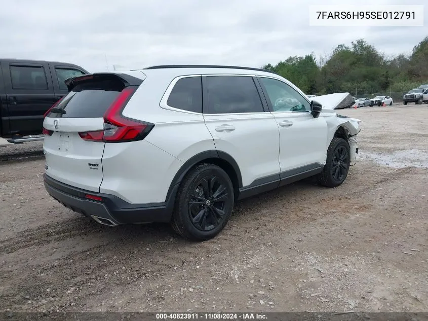 2025 Honda Cr-V Hybrid Sport Touring VIN: 7FARS6H95SE012791 Lot: 40823911