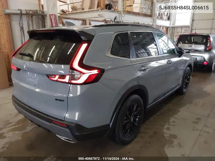 2025 Honda Cr-V Hybrid Sport-L VIN: 5J6RS5H84SL006615 Lot: 40867872