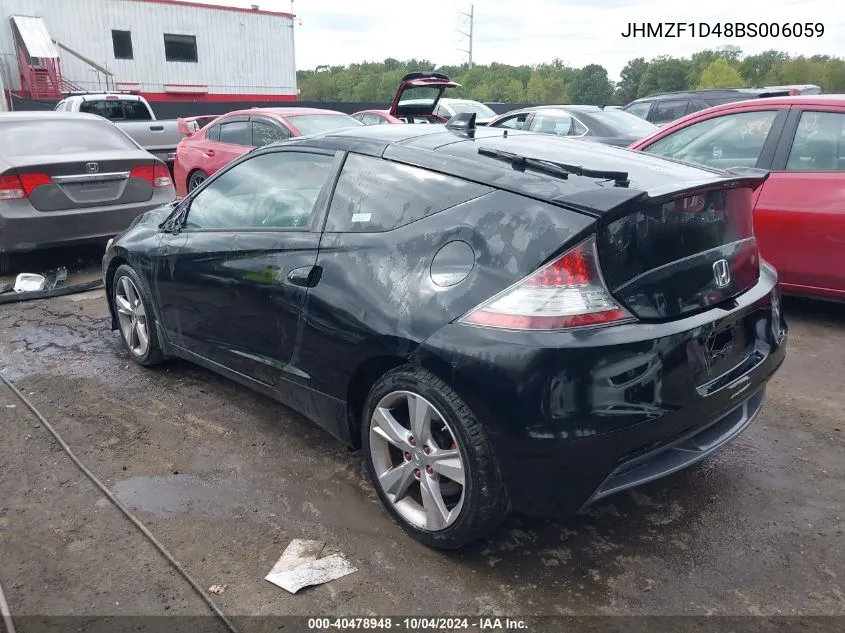 JHMZF1D48BS006059 2011 Honda Cr-Z