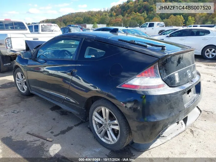 2011 Honda Cr-Z VIN: JHMZF1C44BS007520 Lot: 40615069