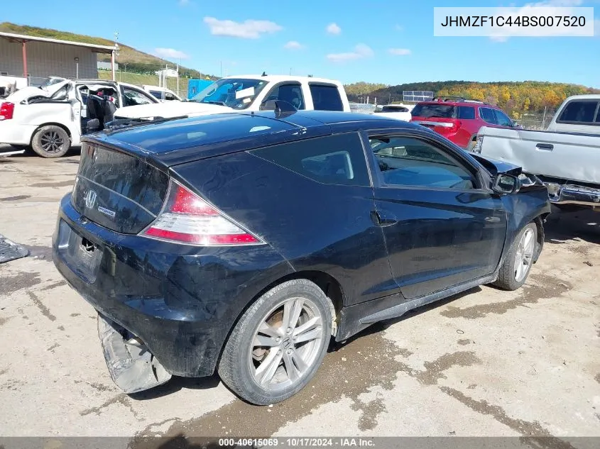 2011 Honda Cr-Z VIN: JHMZF1C44BS007520 Lot: 40615069