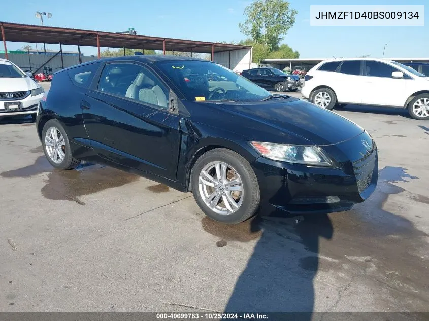 JHMZF1D40BS009134 2011 Honda Cr-Z