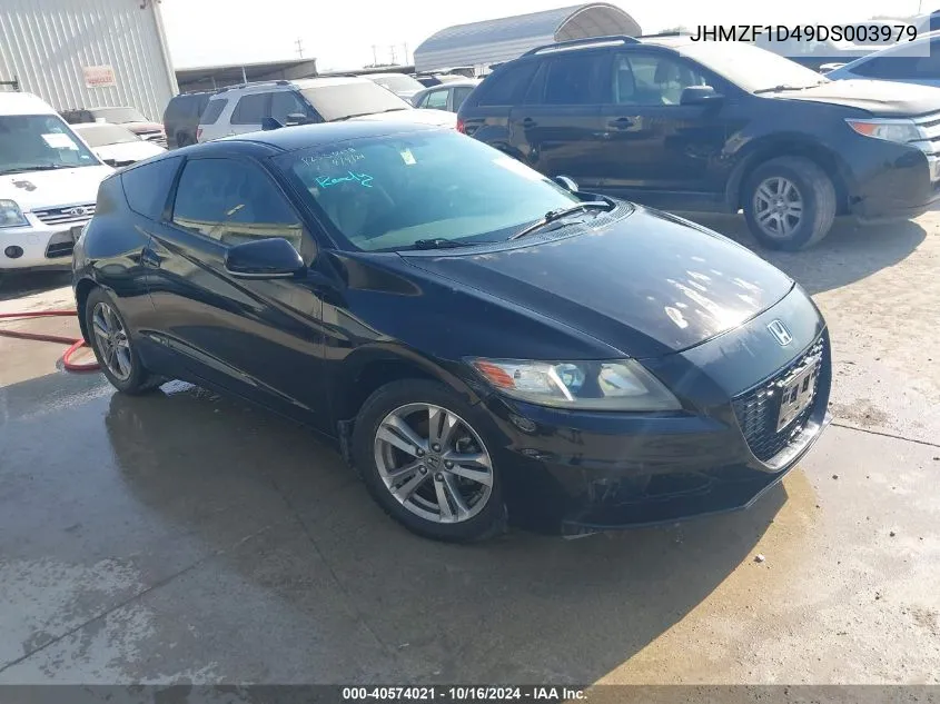 2013 Honda Cr-Z VIN: JHMZF1D49DS003979 Lot: 40574021