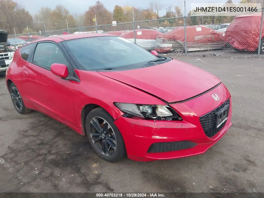 2014 Honda Cr-Z VIN: JHMZF1D41ES001466 Lot: 40703218