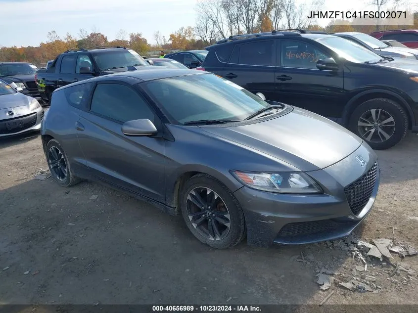 2015 Honda Cr-Z VIN: JHMZF1C41FS002071 Lot: 40656989