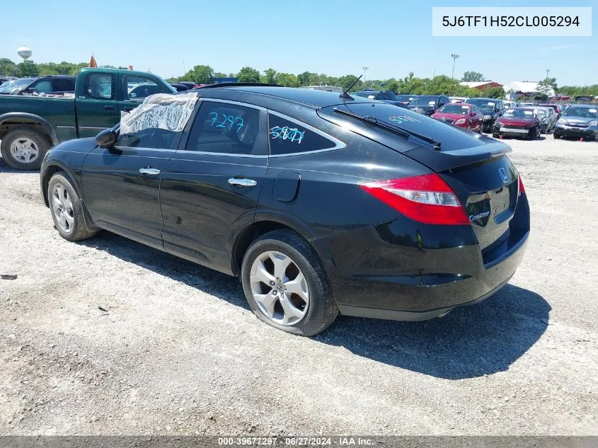 5J6TF1H52CL005294 2012 Honda Crosstour Ex-L