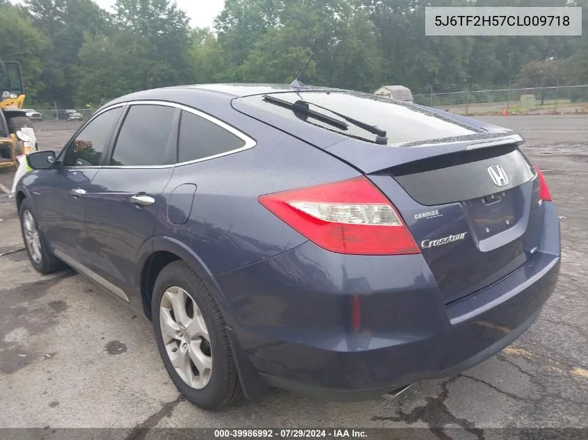 2012 Honda Crosstour Ex-L VIN: 5J6TF2H57CL009718 Lot: 39986992