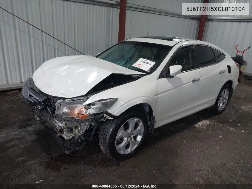 5J6TF2H5XCL010104 2012 Honda Crosstour Ex-L