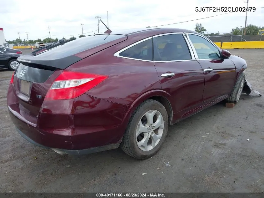 5J6TF2H52CL002479 2012 Honda Crosstour Ex-L