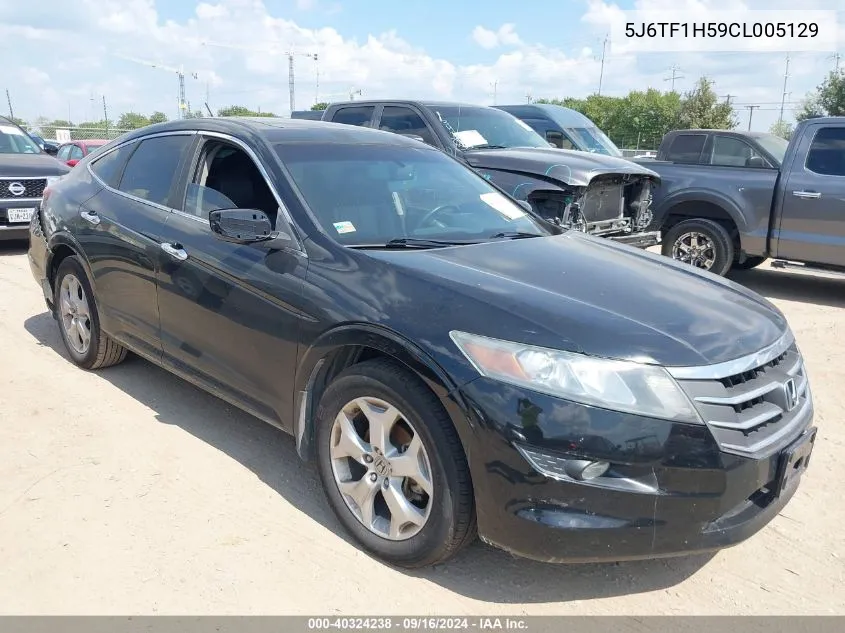 5J6TF1H59CL005129 2012 Honda Crosstour Ex-L