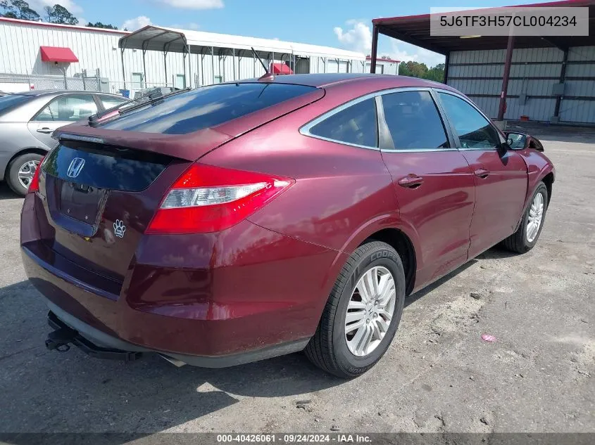 2012 Honda Crosstour Exl VIN: 5J6TF3H57CL004234 Lot: 40426061