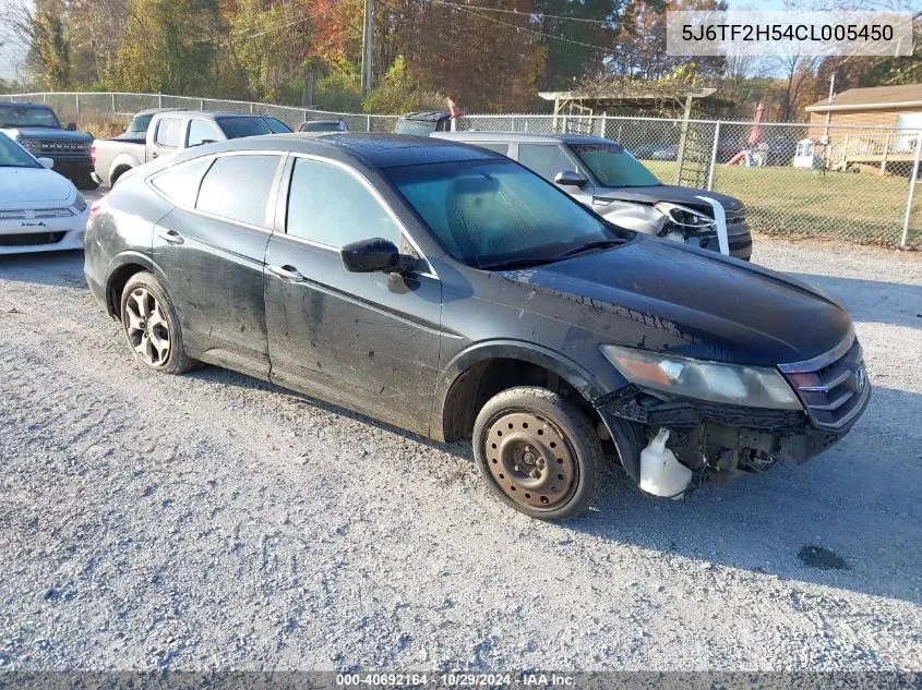 2012 Honda Crosstour Ex-L VIN: 5J6TF2H54CL005450 Lot: 40692164