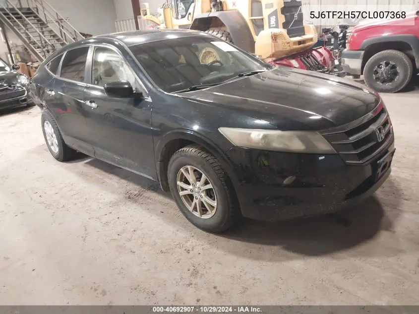 2012 Honda Crosstour Ex-L VIN: 5J6TF2H57CL007368 Lot: 40692907