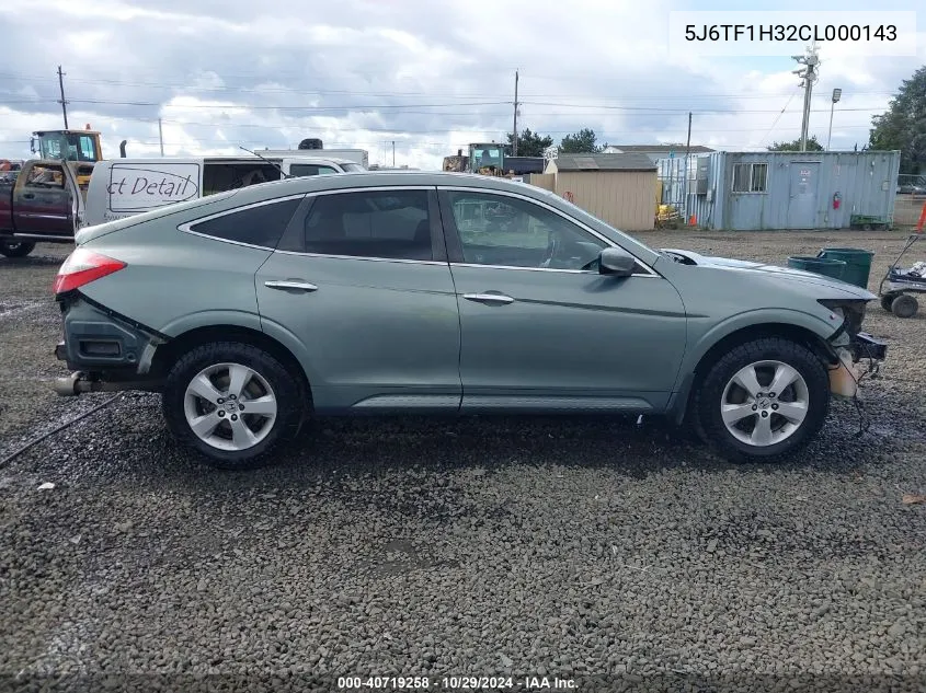 2012 Honda Crosstour Ex VIN: 5J6TF1H32CL000143 Lot: 40719258