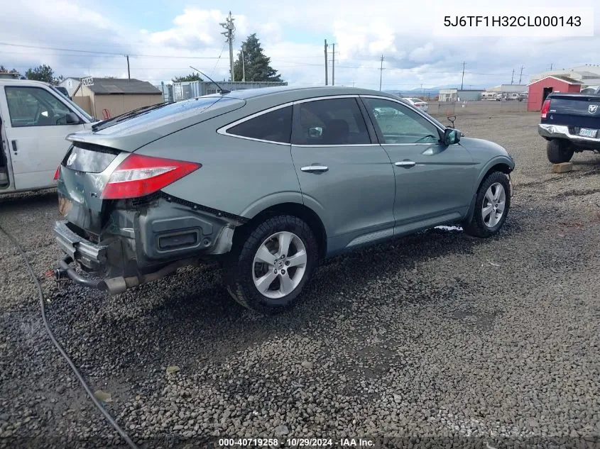 2012 Honda Crosstour Ex VIN: 5J6TF1H32CL000143 Lot: 40719258