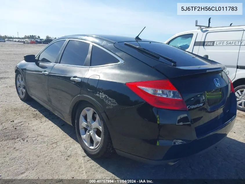 2012 Honda Crosstour Ex-L VIN: 5J6TF2H56CL011783 Lot: 40757994