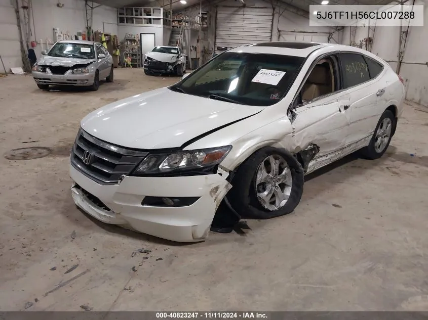 2012 Honda Crosstour Ex-L VIN: 5J6TF1H56CL007288 Lot: 40823247