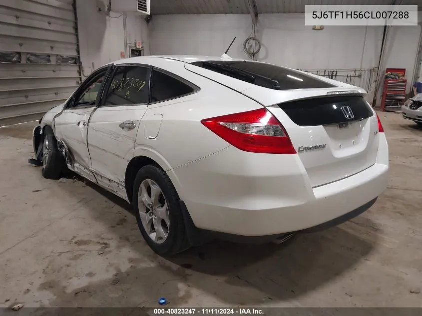 2012 Honda Crosstour Ex-L VIN: 5J6TF1H56CL007288 Lot: 40823247