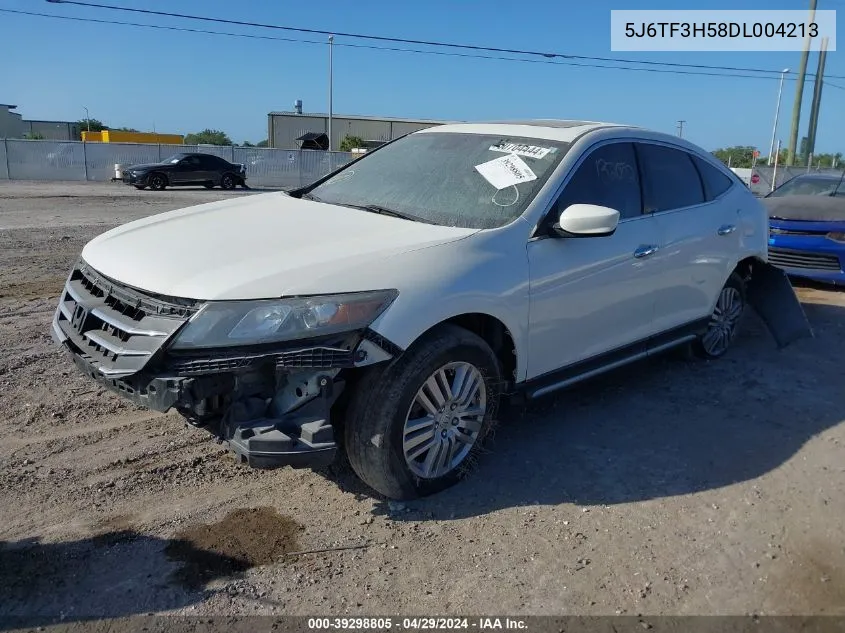 2013 Honda Crosstour Ex-L VIN: 5J6TF3H58DL004213 Lot: 39298805