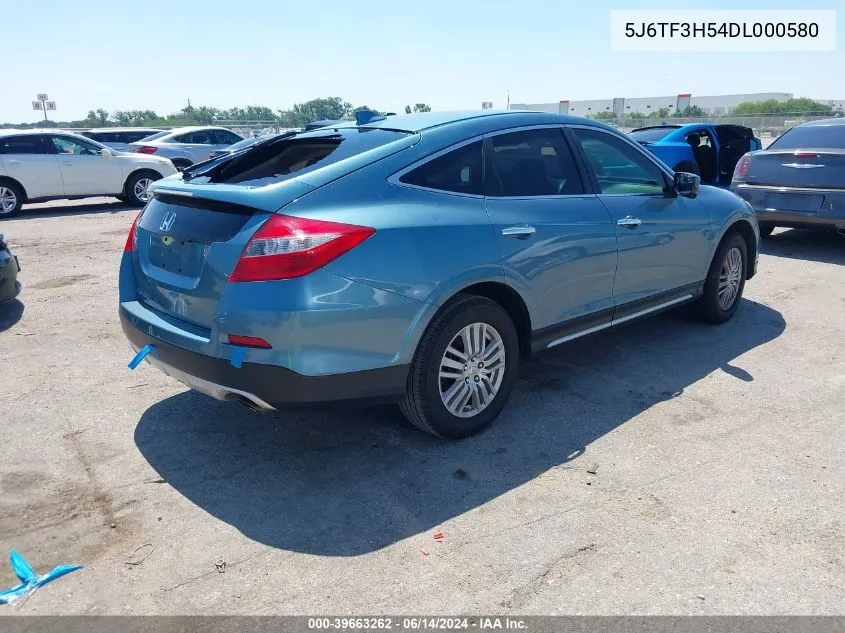 2013 Honda Crosstour Ex-L VIN: 5J6TF3H54DL000580 Lot: 39663262