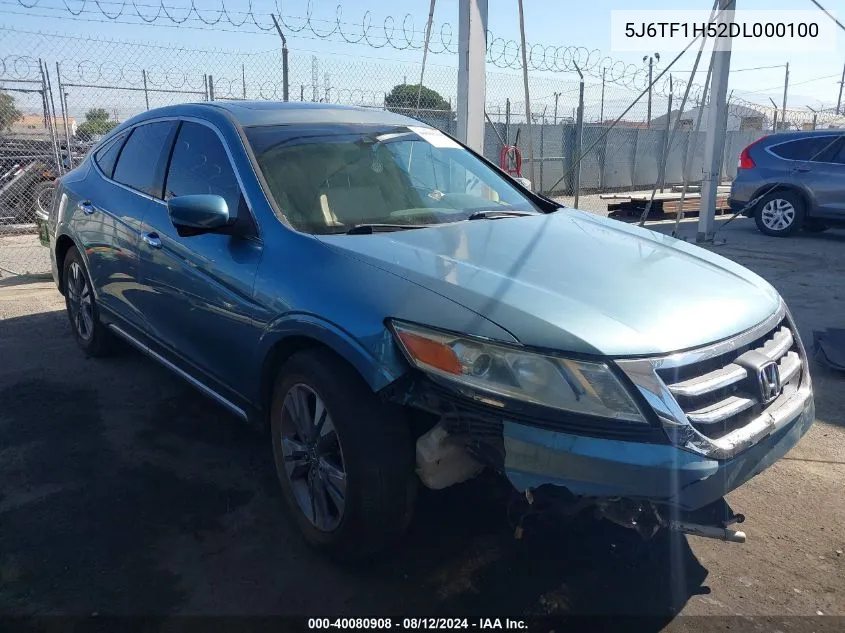 2013 Honda Crosstour Ex-L V6 VIN: 5J6TF1H52DL000100 Lot: 40080908