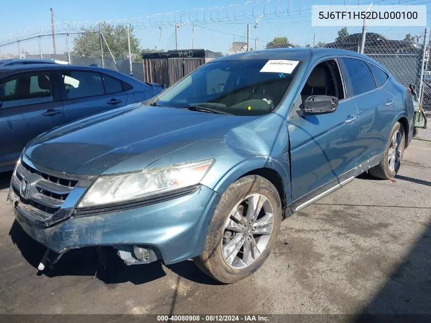 2013 Honda Crosstour Ex-L V6 VIN: 5J6TF1H52DL000100 Lot: 40080908