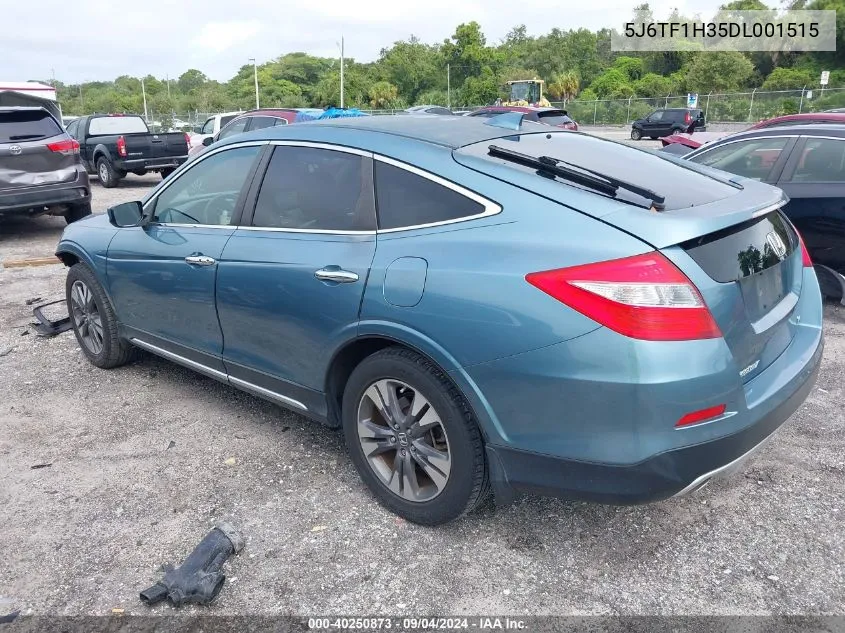 2013 Honda Crosstour Ex VIN: 5J6TF1H35DL001515 Lot: 40250873