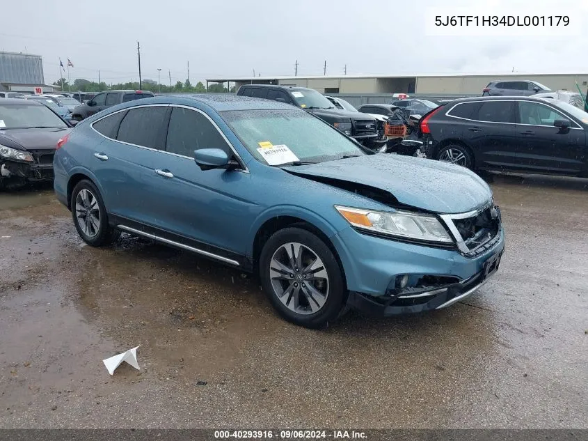 2013 Honda Crosstour Ex V6 VIN: 5J6TF1H34DL001179 Lot: 40293916