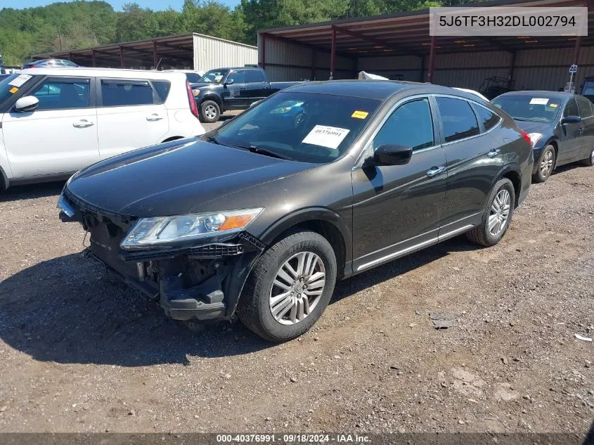 2013 Honda Crosstour Ex VIN: 5J6TF3H32DL002794 Lot: 40376991