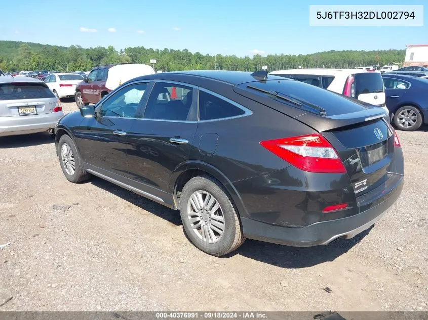 2013 Honda Crosstour Ex VIN: 5J6TF3H32DL002794 Lot: 40376991