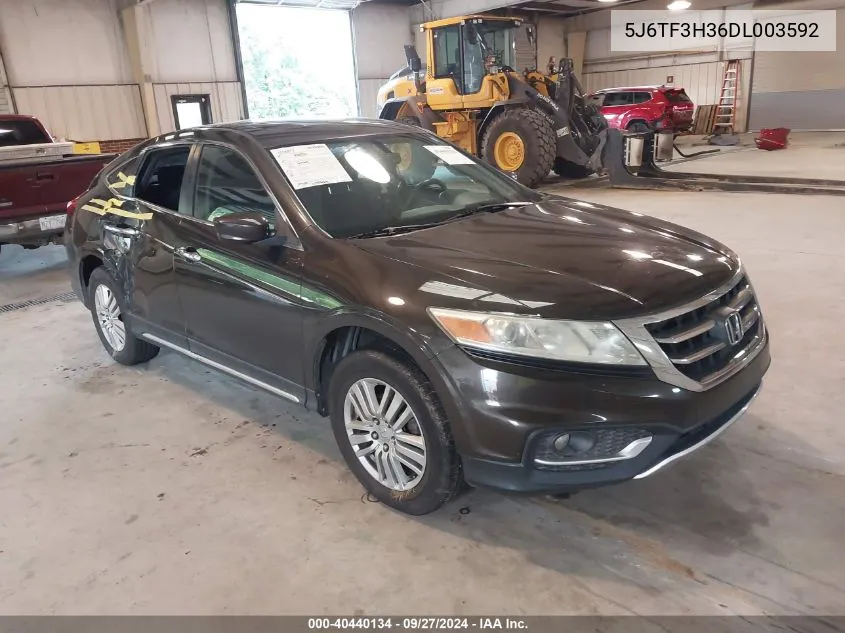 2013 Honda Crosstour Ex VIN: 5J6TF3H36DL003592 Lot: 40440134