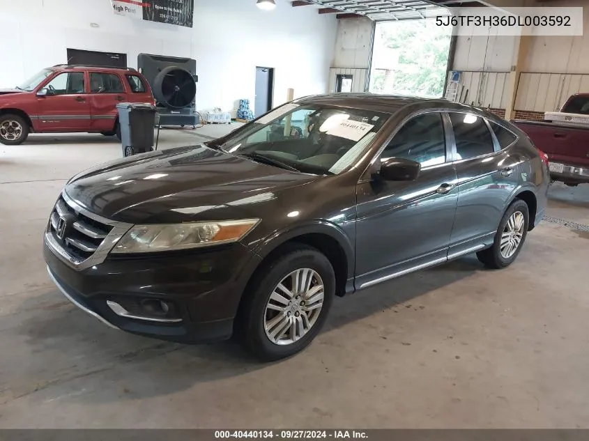 2013 Honda Crosstour Ex VIN: 5J6TF3H36DL003592 Lot: 40440134