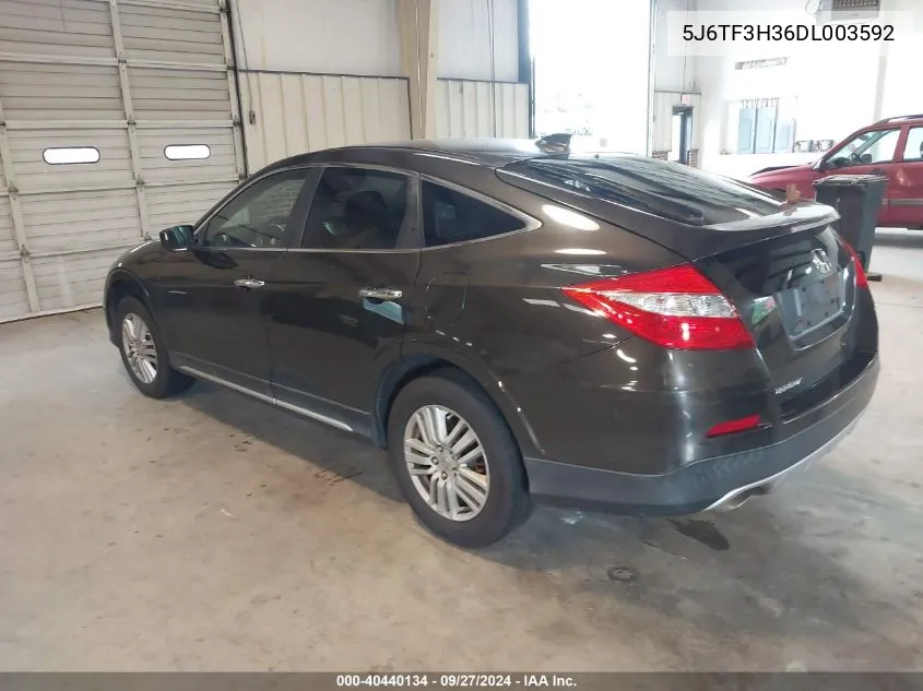 2013 Honda Crosstour Ex VIN: 5J6TF3H36DL003592 Lot: 40440134