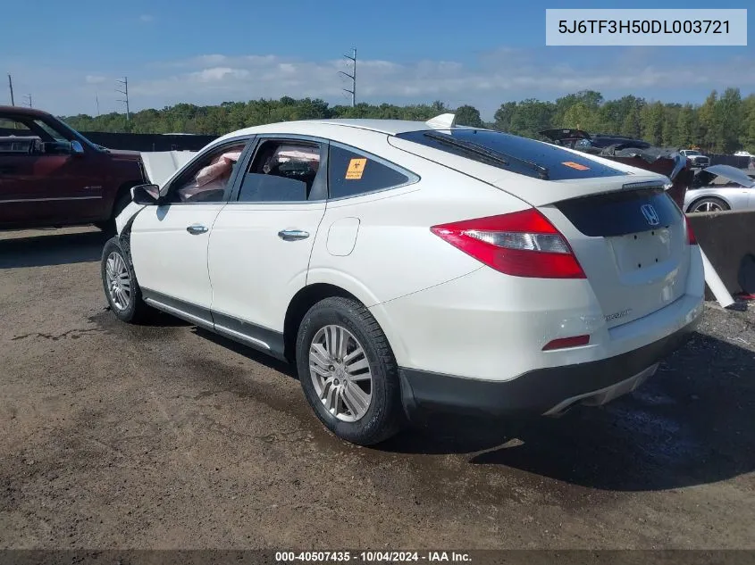 2013 Honda Crosstour Ex-L VIN: 5J6TF3H50DL003721 Lot: 40507435