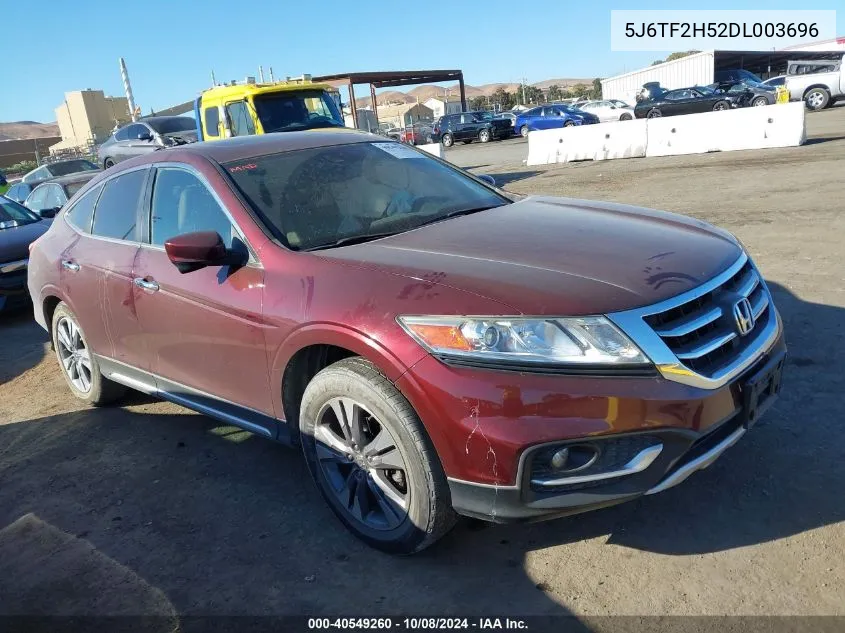 2013 Honda Crosstour Ex-L V6 VIN: 5J6TF2H52DL003696 Lot: 40549260