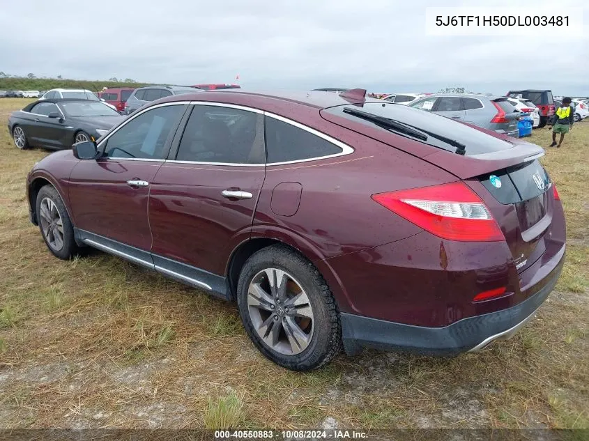 2013 Honda Crosstour Ex-L V6 VIN: 5J6TF1H50DL003481 Lot: 40550883