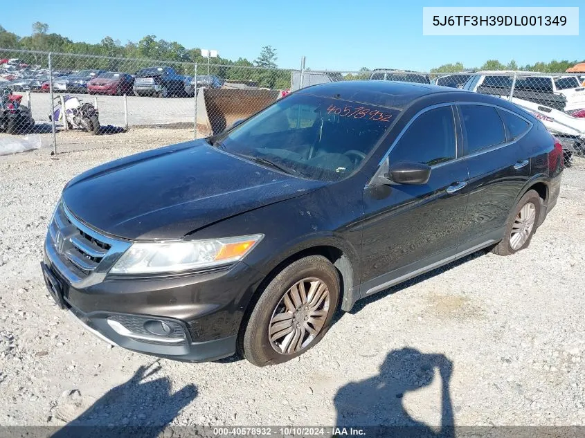 2013 Honda Crosstour Ex VIN: 5J6TF3H39DL001349 Lot: 40578932