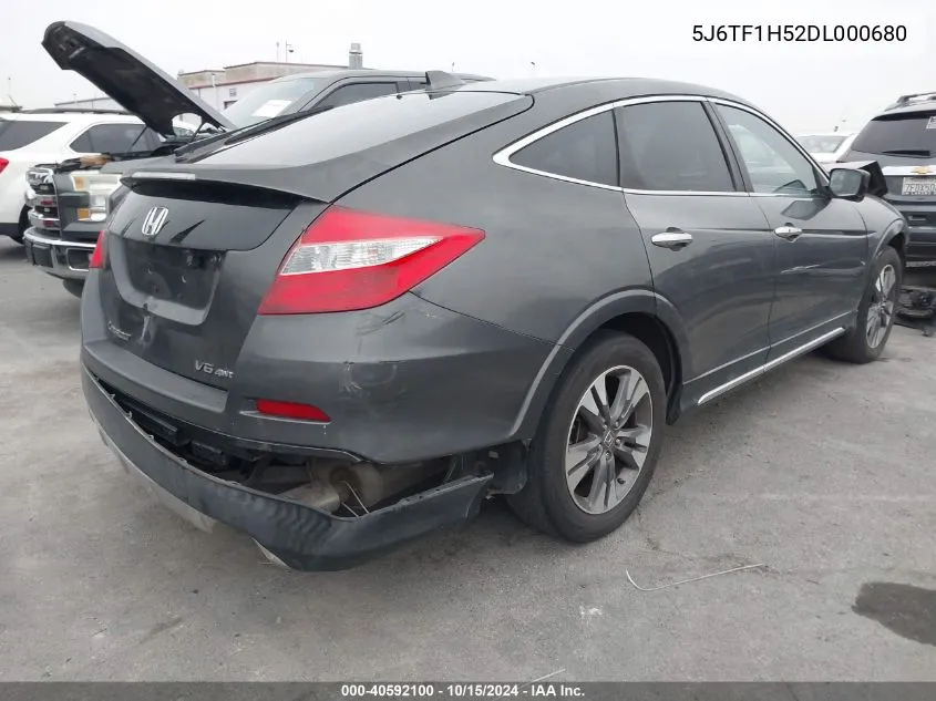 2013 Honda Crosstour Ex-L V6 VIN: 5J6TF1H52DL000680 Lot: 40592100