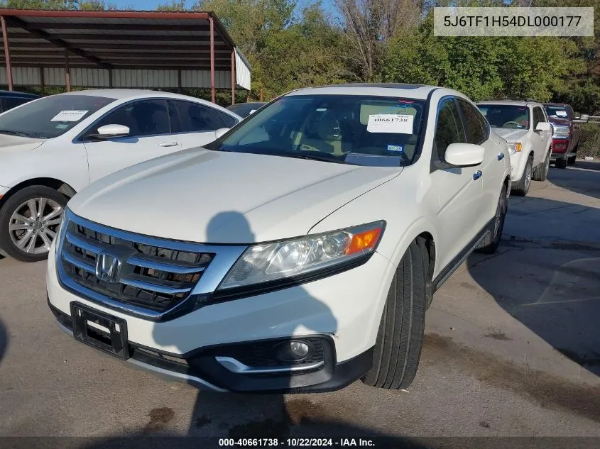 2013 Honda Crosstour Ex-L V6 VIN: 5J6TF1H54DL000177 Lot: 40661738