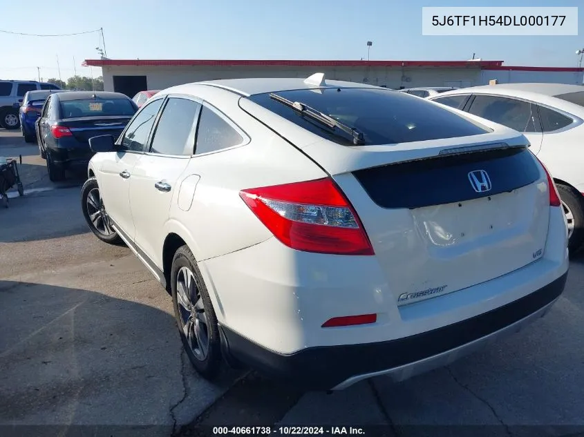 2013 Honda Crosstour Ex-L V6 VIN: 5J6TF1H54DL000177 Lot: 40661738