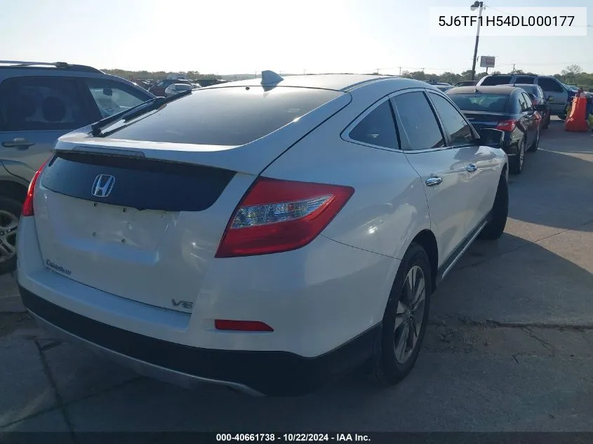 2013 Honda Crosstour Ex-L V6 VIN: 5J6TF1H54DL000177 Lot: 40661738