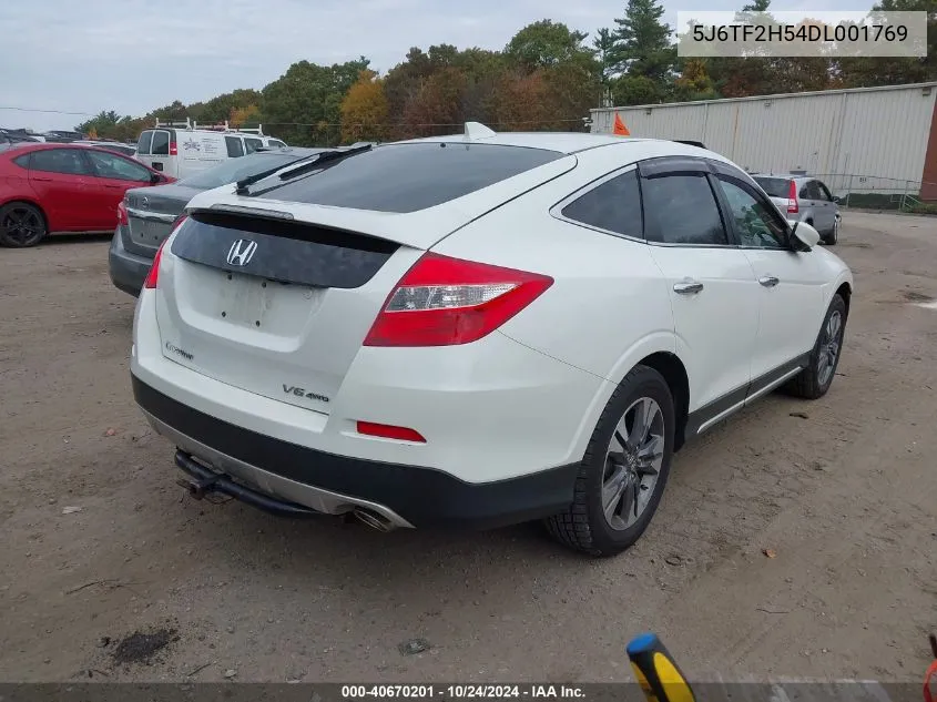 2013 Honda Crosstour Ex-L V6 VIN: 5J6TF2H54DL001769 Lot: 40670201