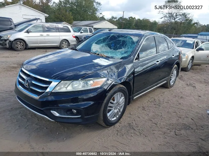 2013 Honda Crosstour Ex-L VIN: 5J6TF3H52DL002327 Lot: 40730682